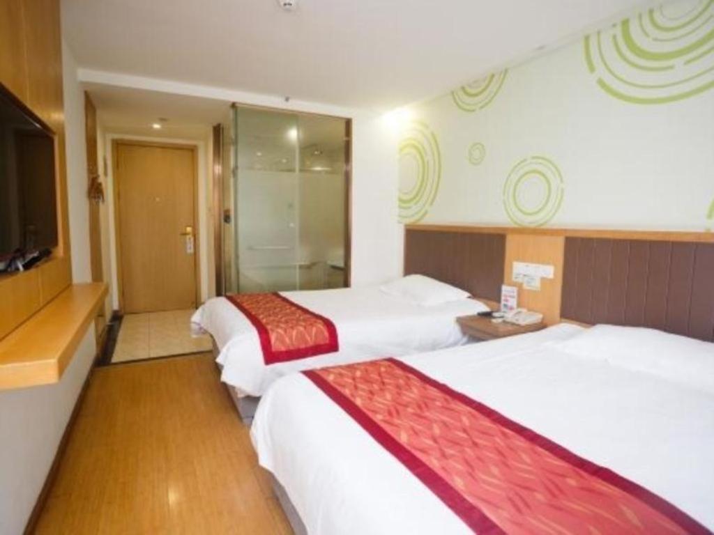 Greentree Inn Zhejiang Ningbo South Railway Station Express Hotel Exteriér fotografie
